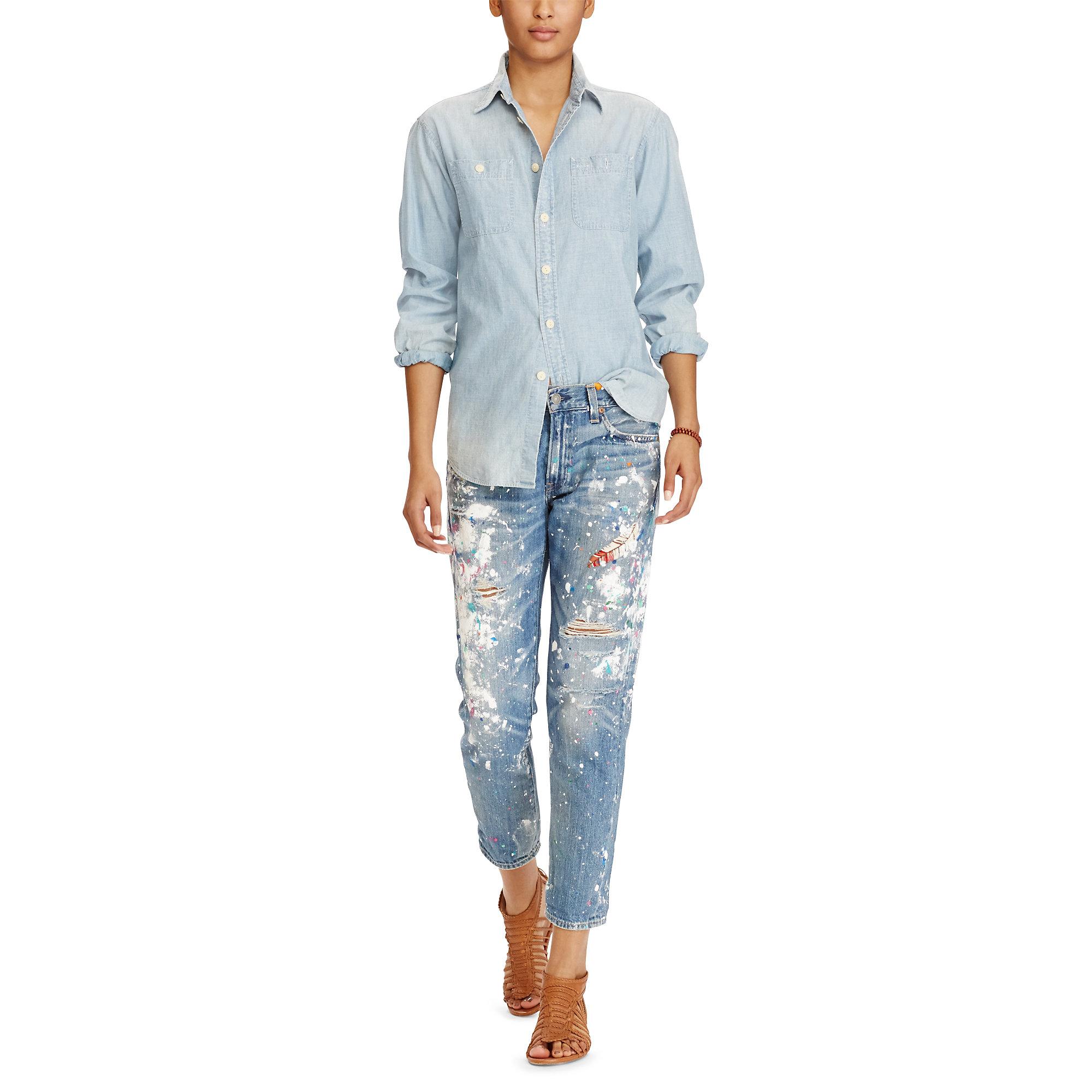 Astor slim top boyfriend jean